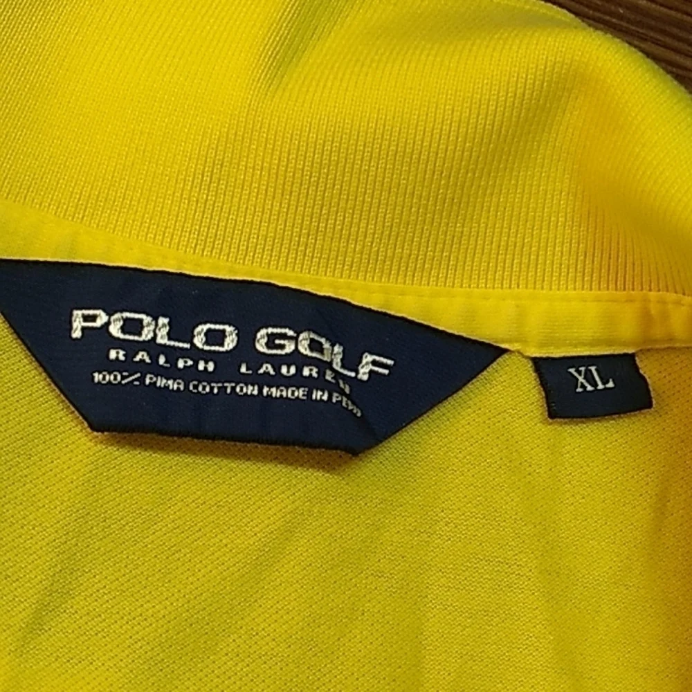Ralph Lauren Polo Golf ⛳ XL yellow shirt